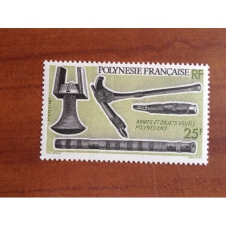 POLYNESIE NUM 288 ** MNH Armes ANNEE 1987