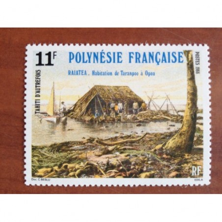 POLYNESIE NUM 299 ** MNH Tahiti Autrefois ANNEE 1988