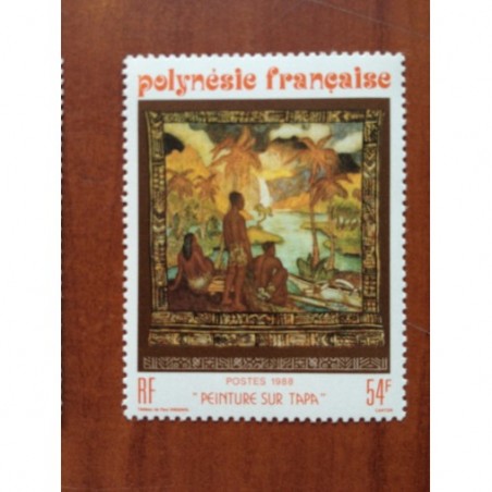 POLYNESIE NUM 304 ** MNH Tableau ANNEE 1988