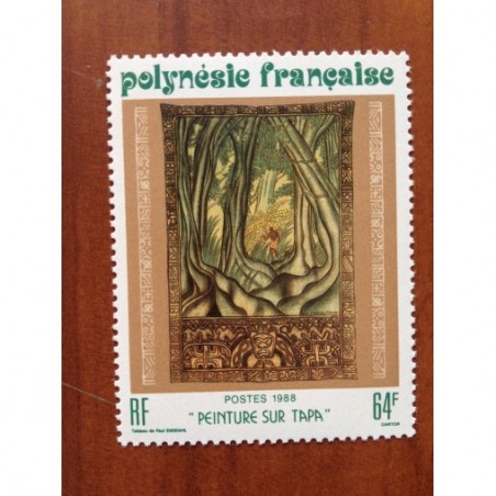 POLYNESIE NUM 305 ** MNH Tableau ANNEE 1988