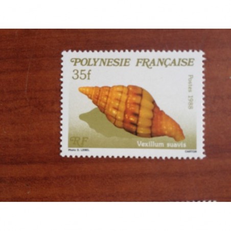 POLYNESIE NUM 313 ** MNH Faune Coquillage ANNEE 1988