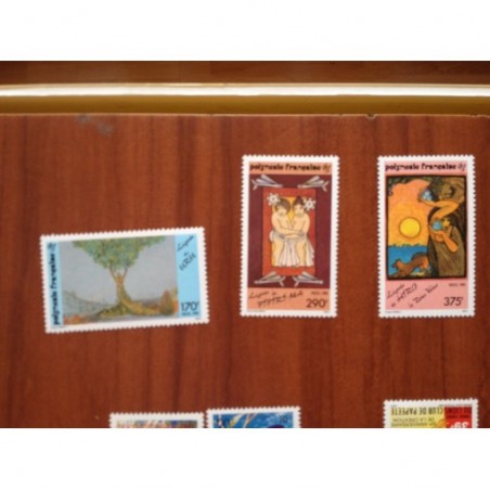 POLYNESIE NUM 368-370 ** MNH Legende  ANNEE 1990