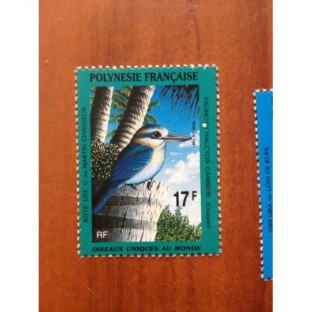 POLYNESIE NUM 383 ** MNH Faune oiseau Bird ANNEE 1991