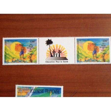 POLYNESIE NUM 408A ** MNH Cur Santé ANNEE 1992