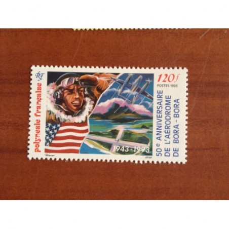 POLYNESIE NUM 431 ** MNH Aérodrome ANNEE 1993