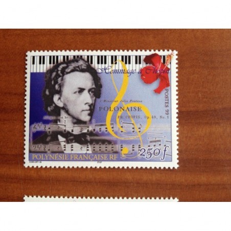 POLYNESIE NUM 603 ** MNH Chopin Frederic ANNEE 1999