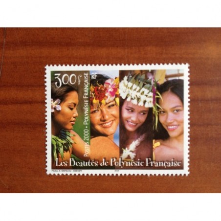 POLYNESIE NUM 618 ** MNH Femme Vahiné ANNEE 2000