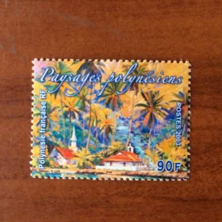 POLYNESIE NUM 704 ** MNH Paysage ANNEE 2003