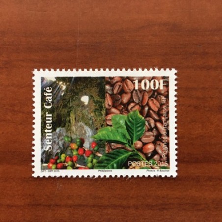 POLYNESIE NUM 1087 ** MNH Santeur Café ANNEE 2015