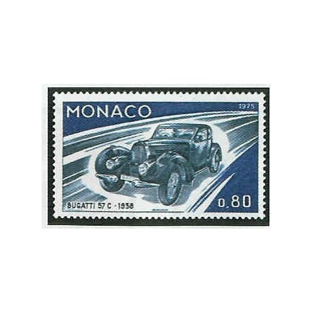 Monaco Num 1024 ** MNH Bugatti année 1975