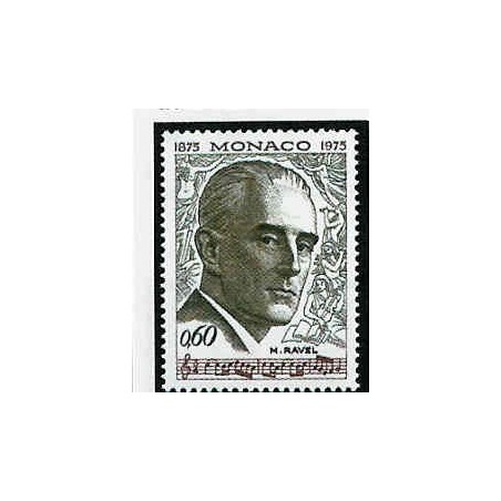 Monaco Num 1038 ** MNH Maurice Ravel année 1975