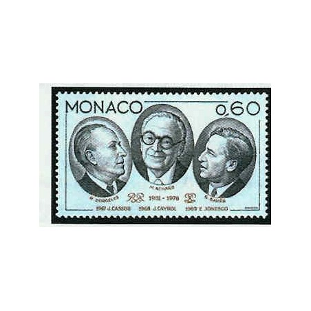 Monaco Num 1048 ** MNH Dorgeles Achard année 1976