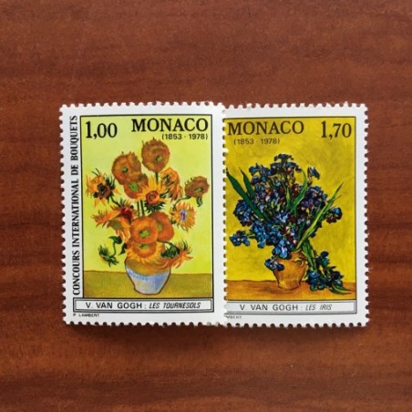 Monaco Num 1161-1162 ** MNH Van Gogh  année 1978