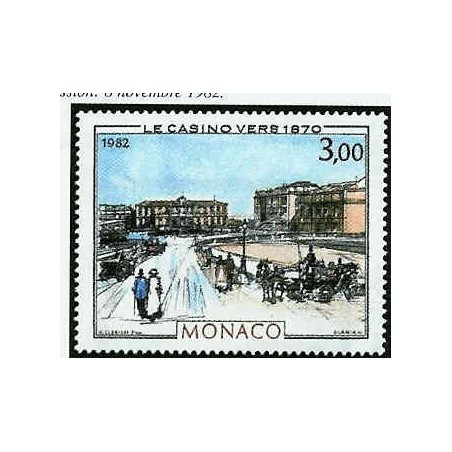 Monaco Num 1340 ** MNH Tableaux Belle epoque  année 1982