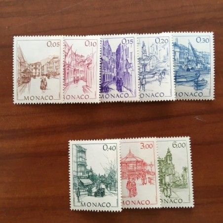 Monaco Num 1404-1411 ** MNH Monaco Autrefois  année 1984