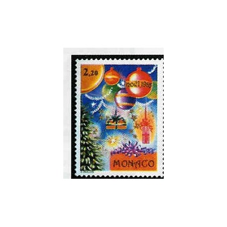 Monaco Num 1500 ** MNH Noël Sapin année 1985