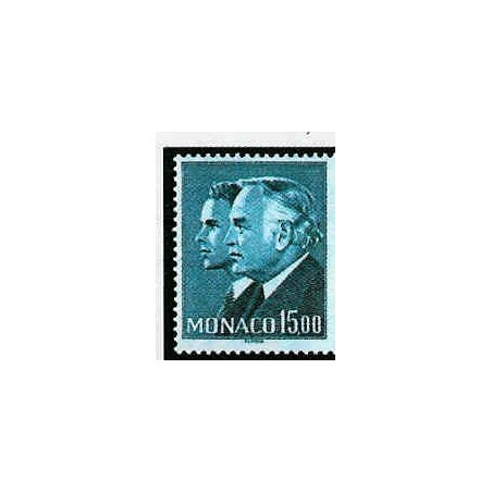 Monaco Num 1561 ** MNH prince rainier et albert 15f année 1986