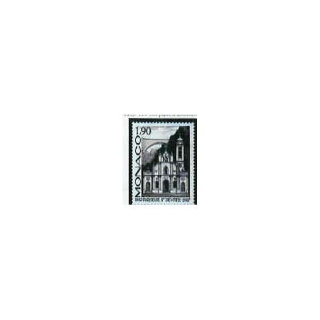 Monaco Num 1573 ** MNH Eglise année 1987