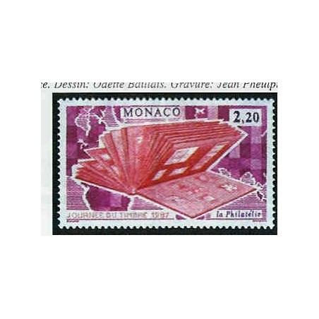 Monaco Num 1577 ** MNH JDT 87 année 1987