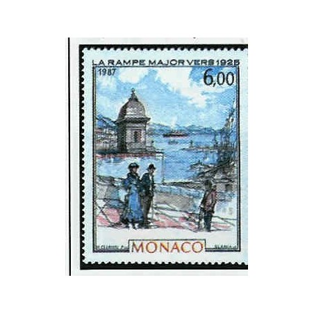 Monaco Num 1611 ** MNH Tableaux Belle epoque année 1987