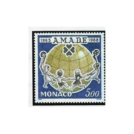 Monaco Num 1625 ** MNH AMADE année 1988