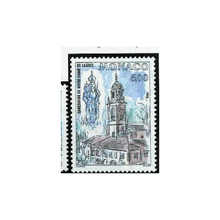 Monaco Num 1635 ** MNH Eglise année 1988