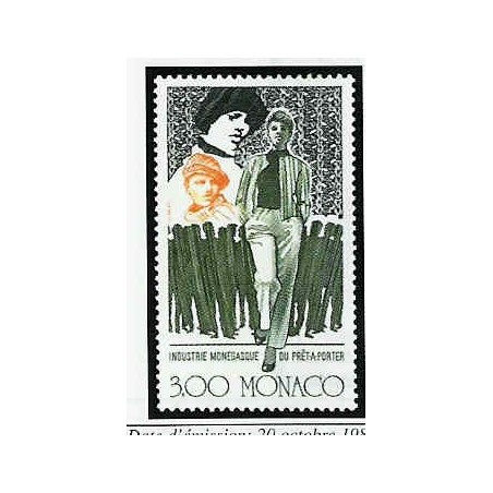 Monaco Num 1661 ** MNH année 1988