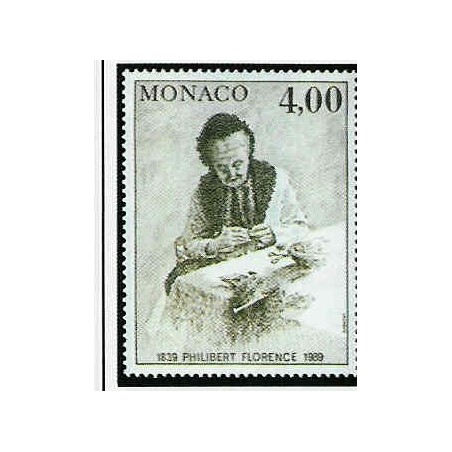 Monaco Num 1693 ** MNH Tableaux Florence  année 1989