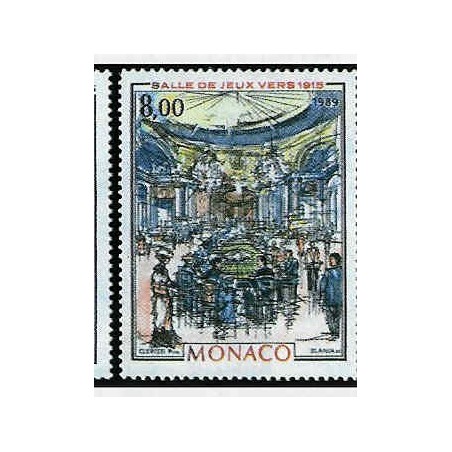 Monaco Num 1697 ** MNH Tableaux Belle epoque  année 1989