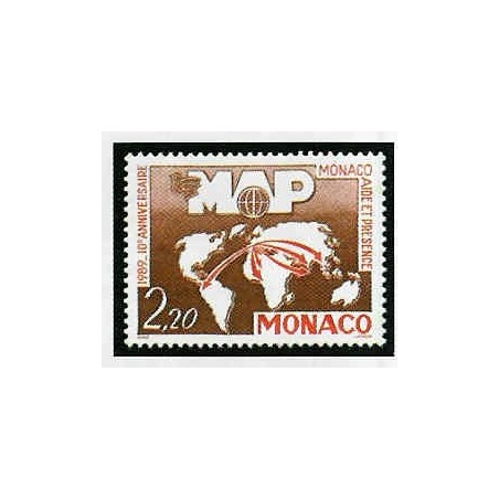 Monaco Num 1704 ** MNH  année 1989