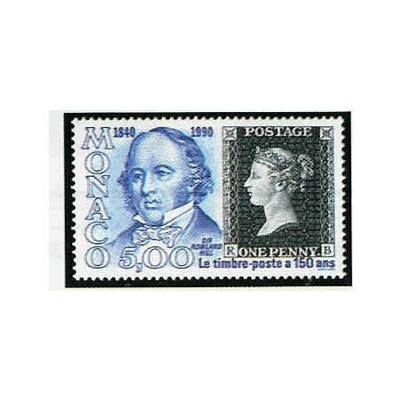 Monaco Num 1719 ** MNH Rowland Hill  année 1990