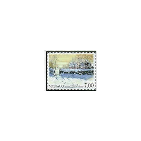 Monaco Num 1747 ** MNH Tableaux C Monet  année 1990