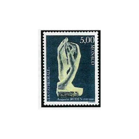 Monaco Num 1748 ** MNH Auguste Rodin Main  année 1990