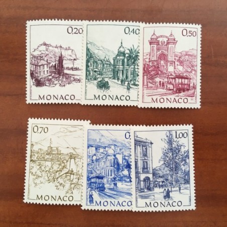 Monaco Num 1762-1767 ** MNH Monaco Autrefois  année 1991