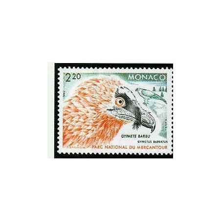 Monaco Num 1849 ** MNH Oiseaux Bird rapace année 1992