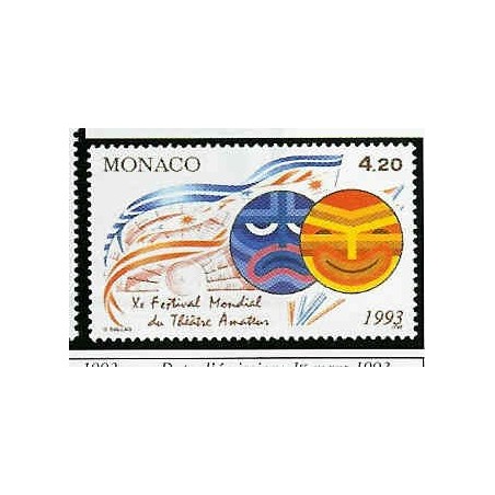 Monaco Num 1869 ** MNH theatre année 1993