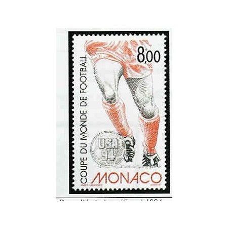 Monaco Num 1940 ** MNH Football USA année 1994