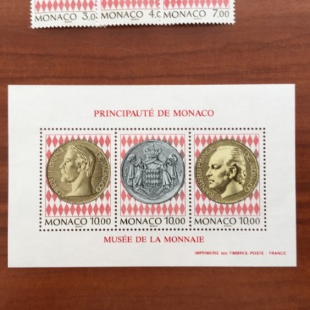 Monaco Num 1948-1950 ** MNH Monnaie année 1994