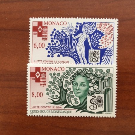 Monaco Num 1960-1961 ** MNH  Croix rouge année 1994