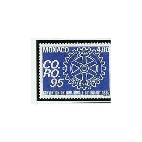 Monaco Num 1973 ** MNH Rotary année 1995