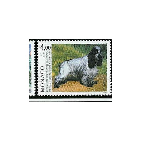 Monaco Num 1980 ** MNH Chien Cocker Spaniel année 1995