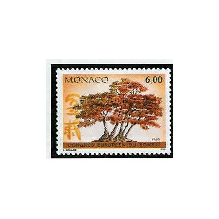 Monaco Num 1982 ** MNH Bonsai Arbre année 1995