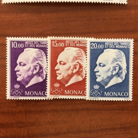 Monaco Num 2033-2035 ** MNH SAS Prince Rainier III année 1996