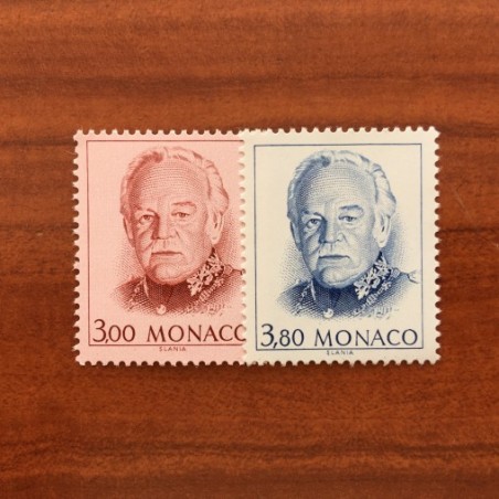 Monaco Num 2055-2056 ** MNH SAS Prince Rainier III année 1996