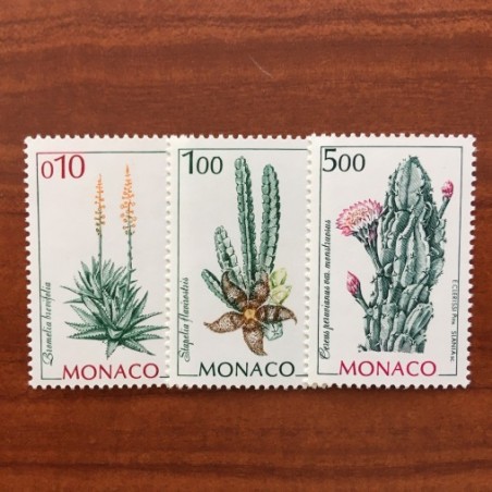 Monaco Num 2057-2059 ** MNH Cactus année 1996