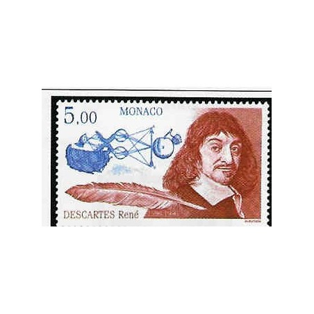 Monaco Num 2067 ** MNH Rene Descartes Hals année 1996