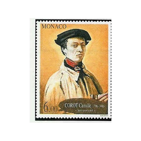 Monaco Num 2068 ** MNH Tableaux JB Corot année 1996