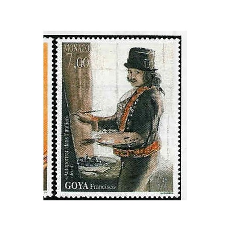 Monaco Num 2069 ** MNH Tableaux F Goya année 1996