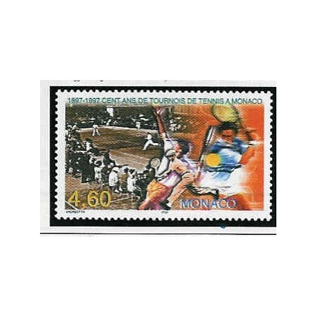 Monaco Num 2102 ** MNH Tennis année 1997