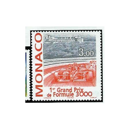 Monaco Num 2160 ** MNH auto formule 3000 année 1998